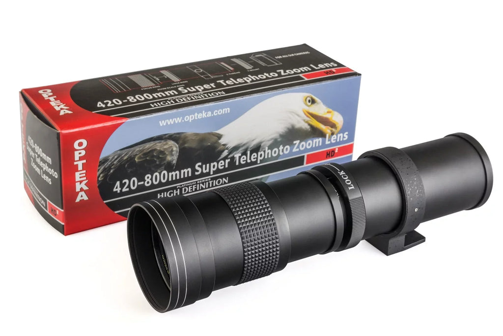 420mm-1600mm f8.3 HD Telephoto Lens Bundle for  EOS 7D 6D 5D Mark II II 2 3