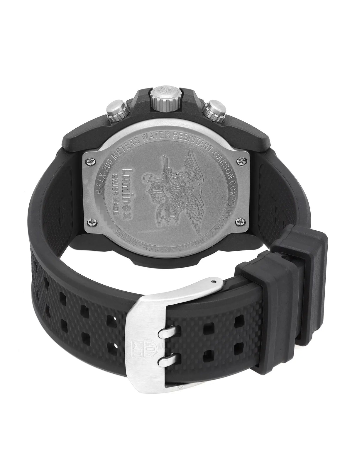 Luminox Navy Seal Chronograph Carbon 45mm Green Dial Mens Quartz Watch XS.3597