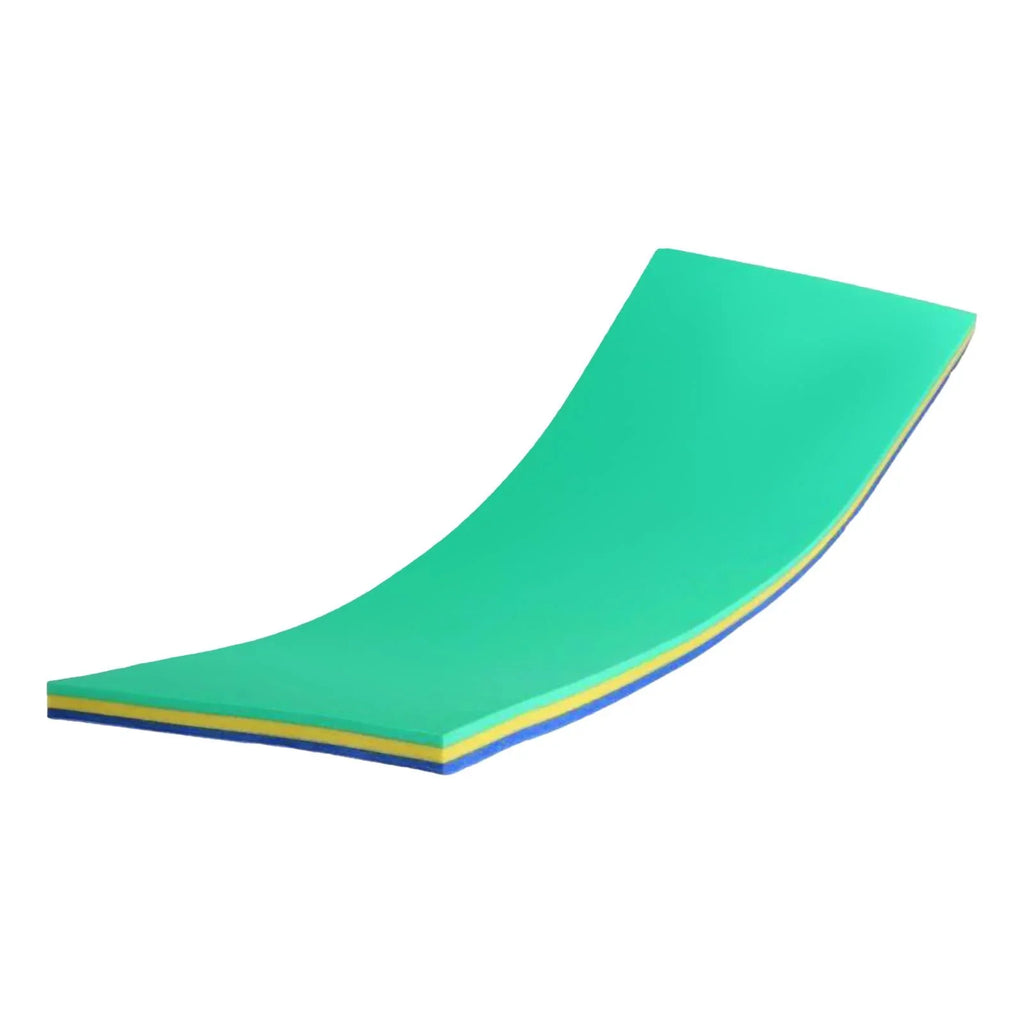 GARENDE aqua Mat 3 Layer Raft for Pool Relaxing Tear impervious Floats Yellow