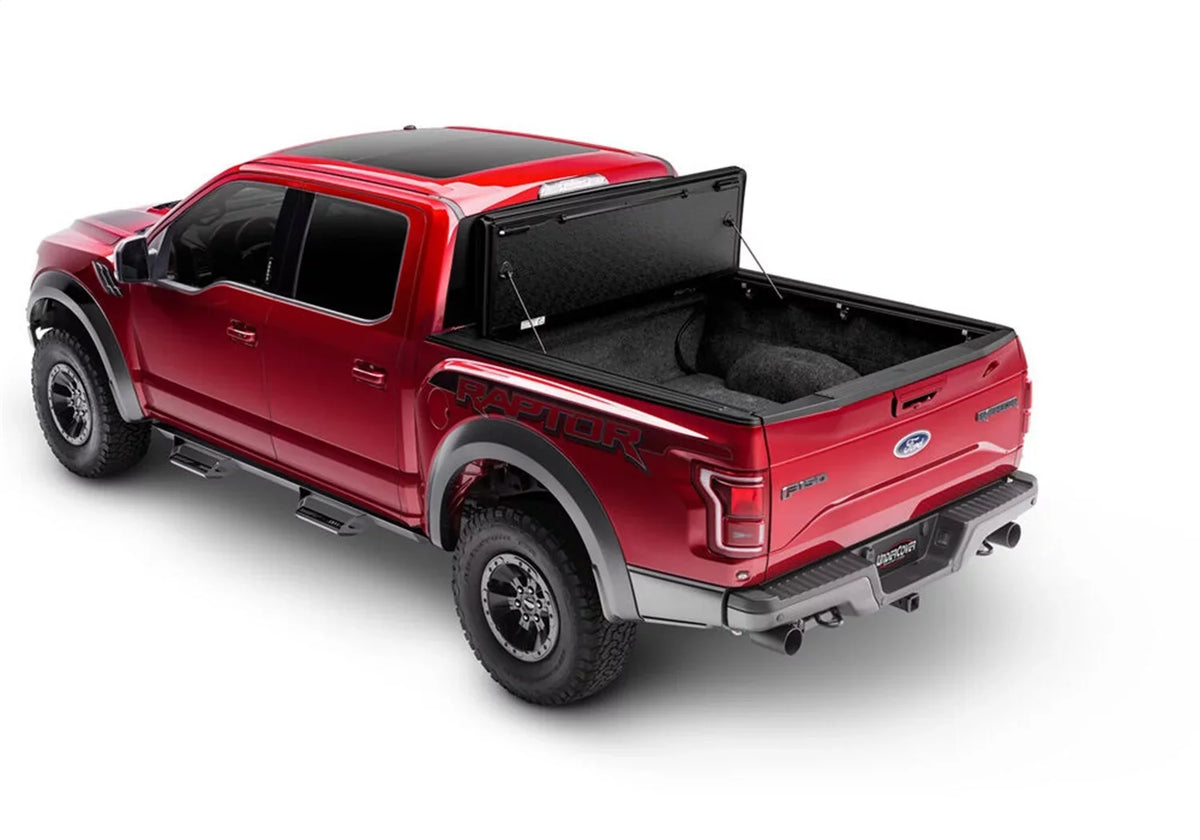 UnderCover by RealTruck ArmorFlex Hard Folding Truck Bed Tonneau protector | AX22019 | Fits 2015 - 2020  F-150 5' 7" Bed (67.1")