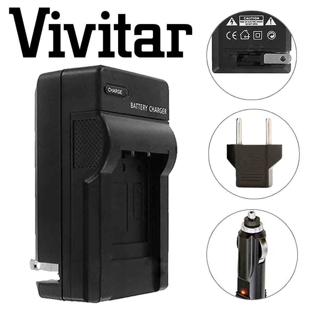 Vivitar Replacement Rechargeable Battery for  EN-EL15c + MH-25 Replacement Battery Charger