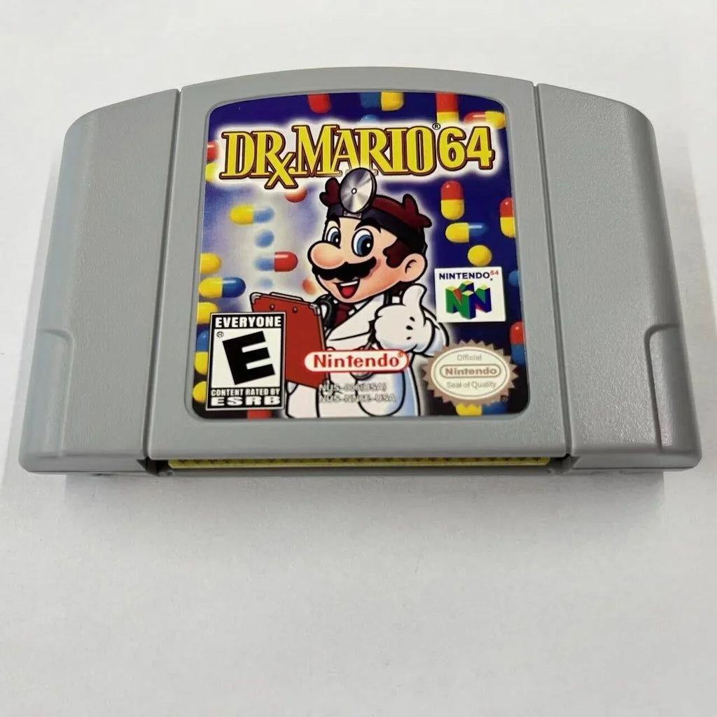 version -. Mario 64 Video Game Cassette Card for Nintendo N64 Console U.S.A. Dr