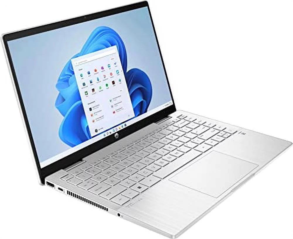 Pavilion X360 2-in-1 Laptop 2022, 14" FHD IPS Touchscreen  EVO Platform 12th Core i5-1235U Iris Xe Graphics 8GB DDR4 1TB SSD, Wi-Fi 6E Backlit KB, FP Reader, Windows 11 Pro, COU 32GB USB