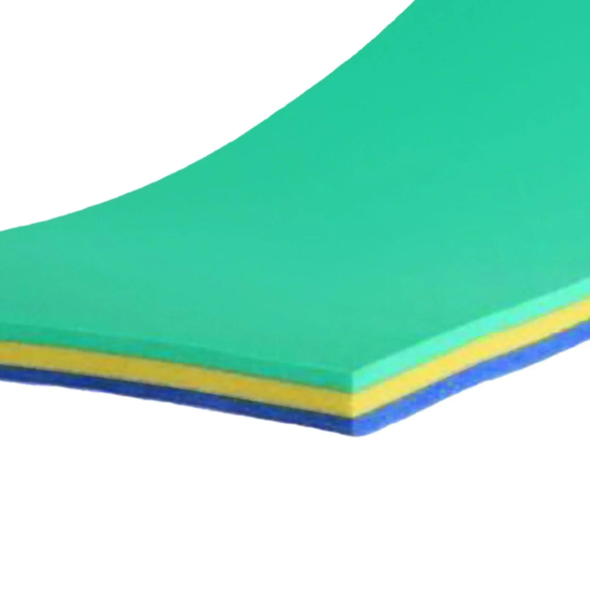 GARENDE aqua Mat 3 Layer Raft for Pool Relaxing Tear impervious Floats Yellow