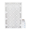 4 Pack. 16x25x2 MERV 8 Pleated AC Furnace Air Filters