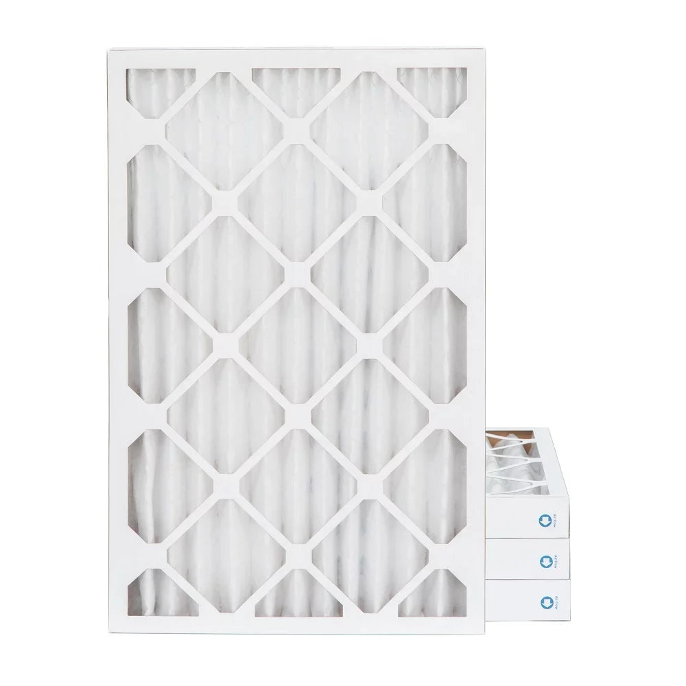 4 Pack. 16x25x2 MERV 8 Pleated AC Furnace Air Filters