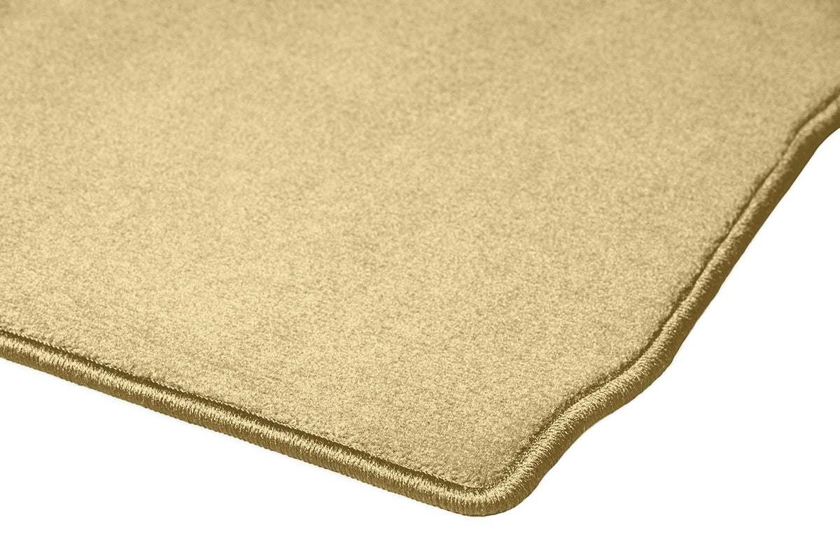 GGBAILEY  Highlander Beige Classic Carpet Car Mats / Floor Mats, Custom Fit for 2014, 2015, 2016, 2017, 2018, 2019 - Medium Trunk / Cargo Mat w/ Rear Seat Down