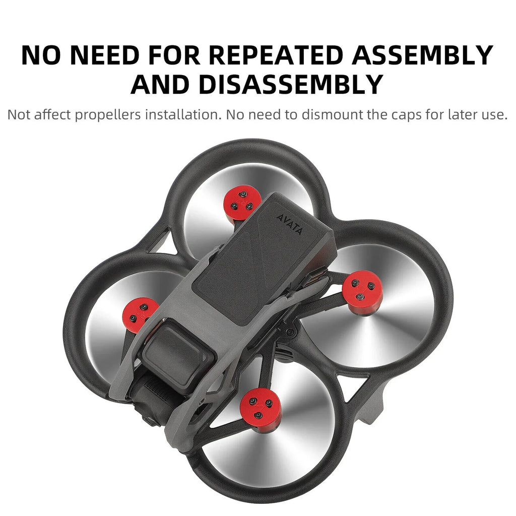 4Pcs Aluminum Motor wrap Protective Accessories for DJI Avata Drone Protection