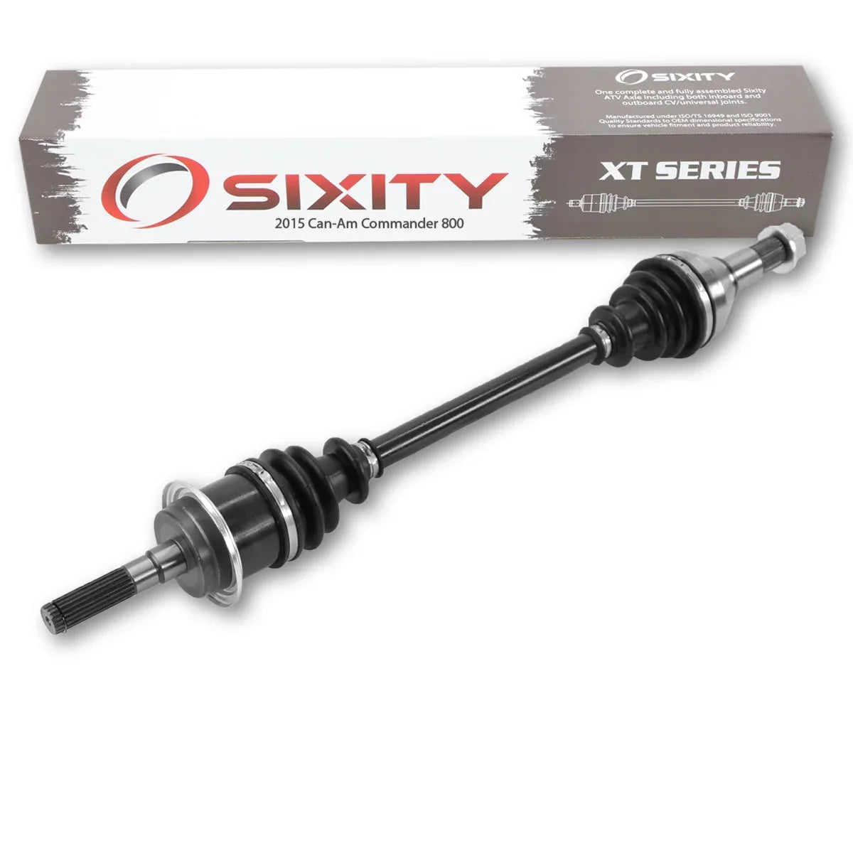Sixity XT Front Right Axle suitable with Can-Am Commander 800 2015 - STD DPS XT 4X4