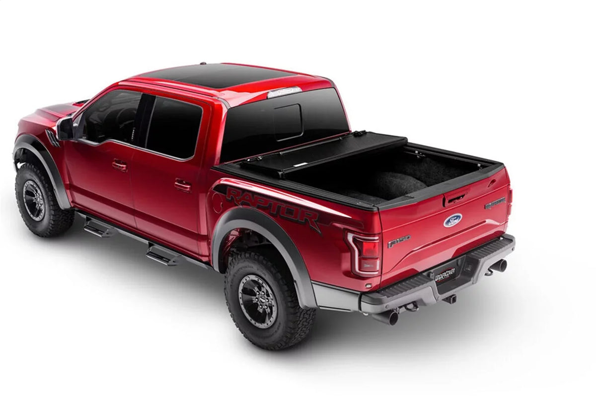 UnderCover by RealTruck ArmorFlex Hard Folding Truck Bed Tonneau protector | AX22019 | Fits 2015 - 2020  F-150 5' 7" Bed (67.1")