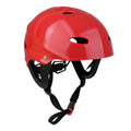 Helmet Head Impact Hard Cap for Wakeboard Kayak Canoe Surfing moisture Sports Tow Sports - Red