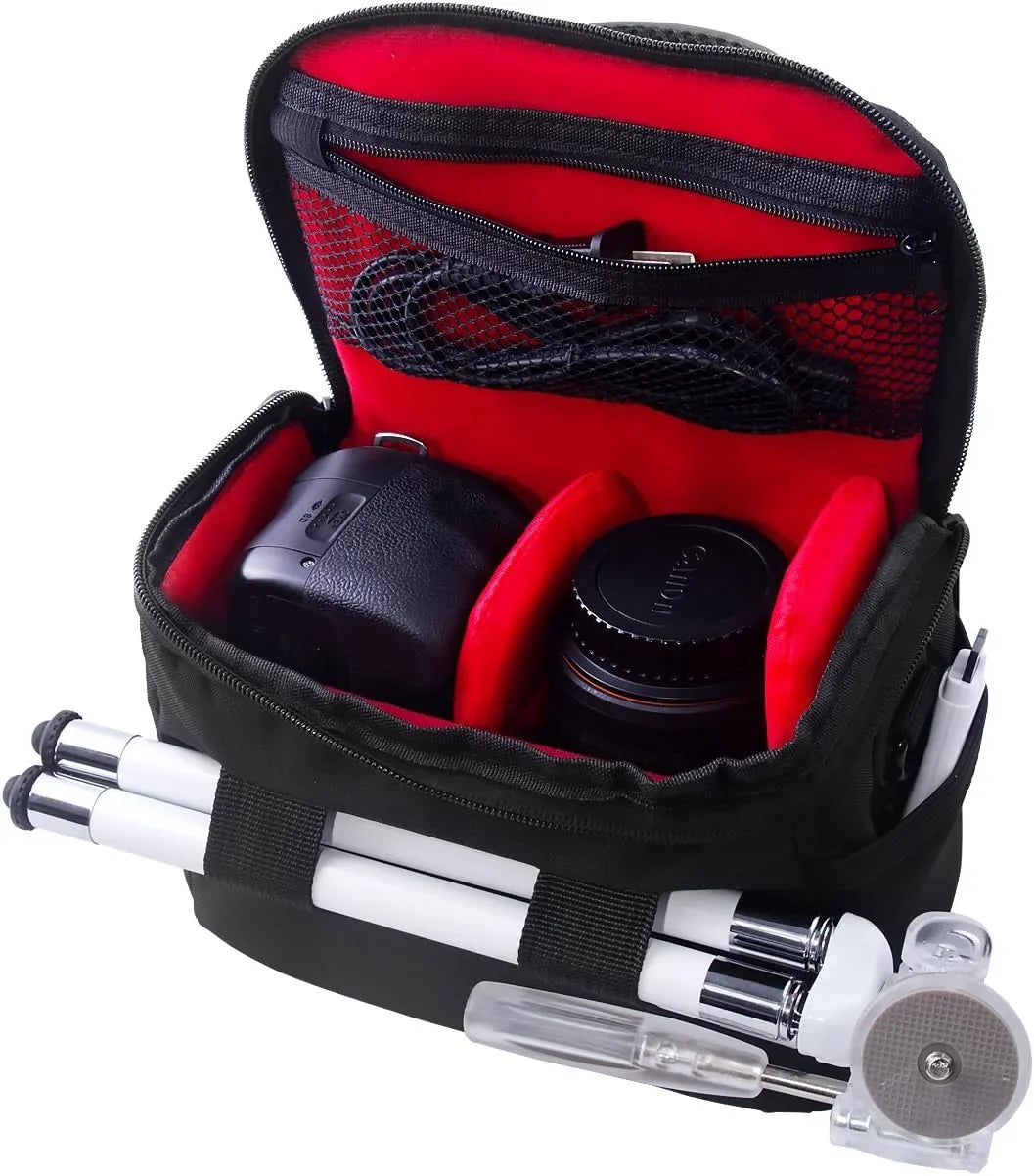 Waterproof Anti-shock Camera Case Bag matching for  Powershot SX540 SX530 SX60 SX420 HS M5, Coolpix L340 B500 B700 L330 L840 P610, LUMIX, a6000 Digital Camera