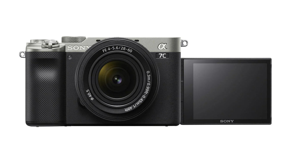 Alpha a7C Mirrorless Camera with FE 28-60mm Lens (Silver) Essentials Bundle