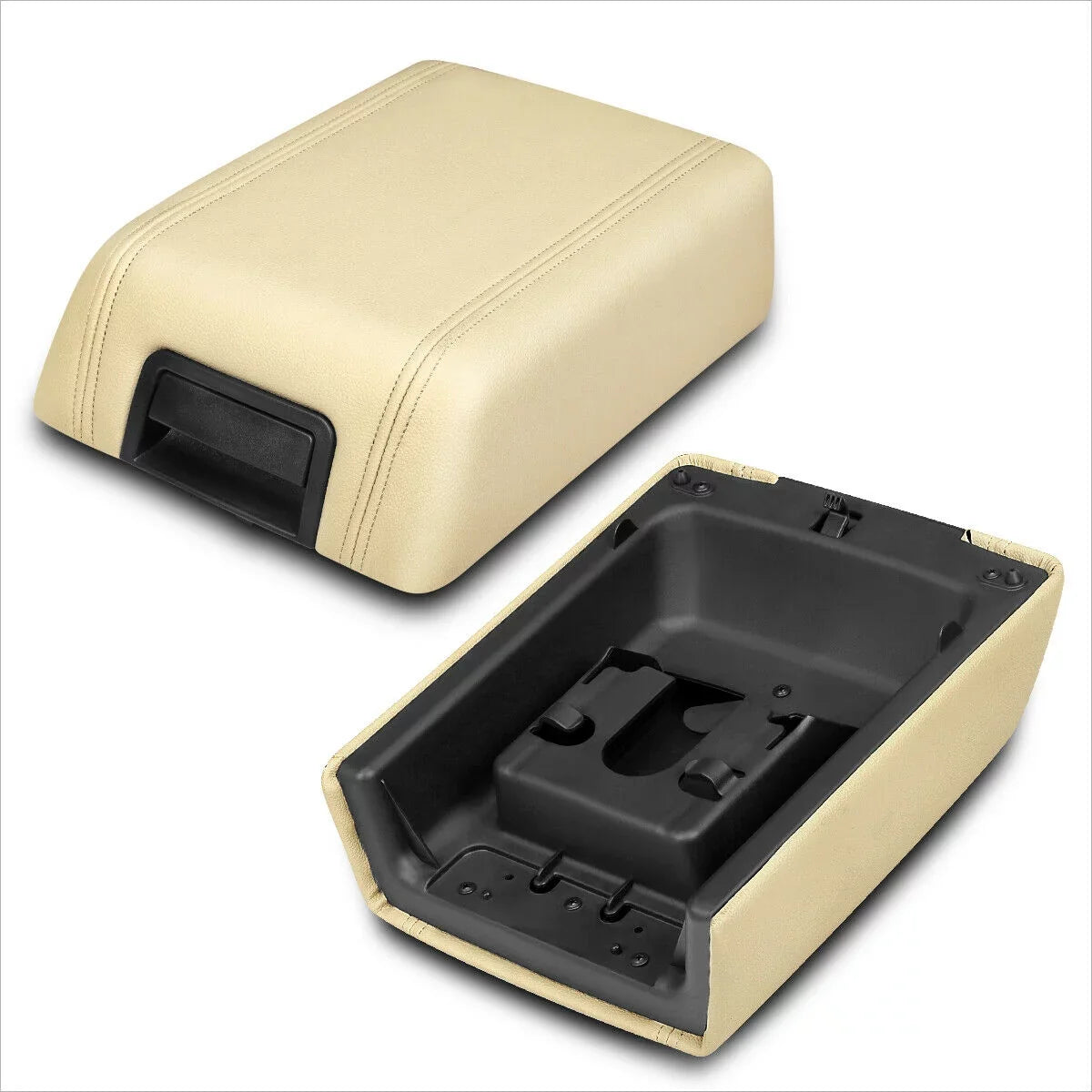 Beige Center Console Top Lid Repair Kit Armrest Latch protector For  Lincoln