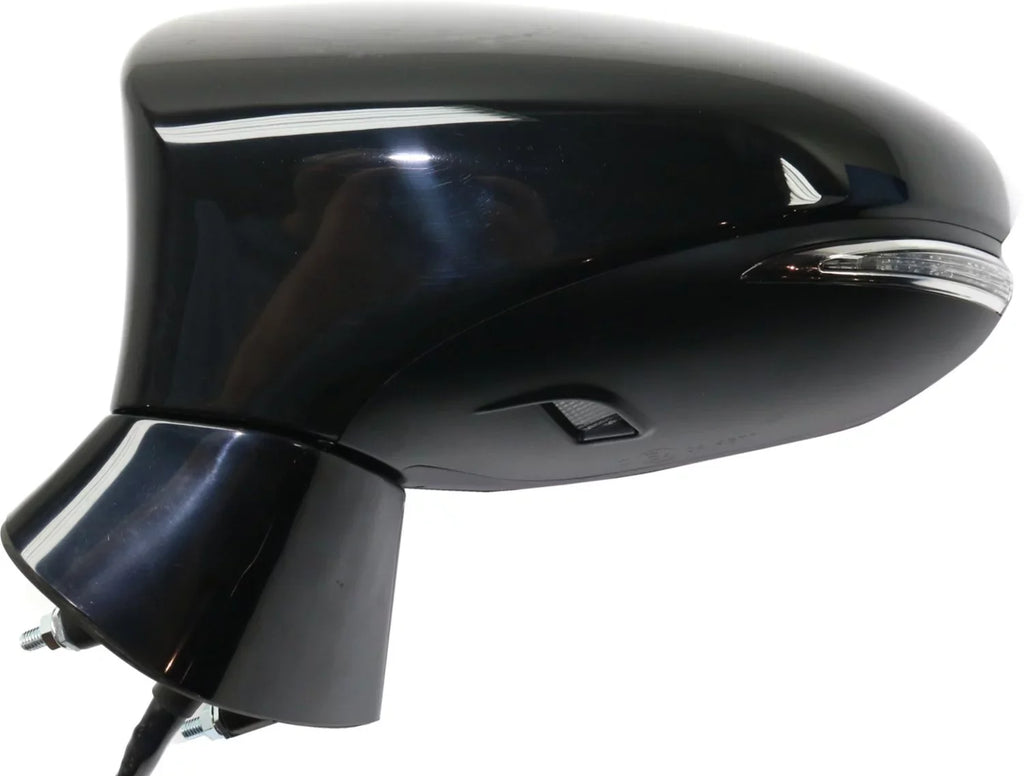 Mirror matching With 2014-2018 Lexus GS350 2016 GS200t Left Driver Side Heated w/ Blind Spot Detection in Glass In-housing Signal Light Paintable Kool-Vue