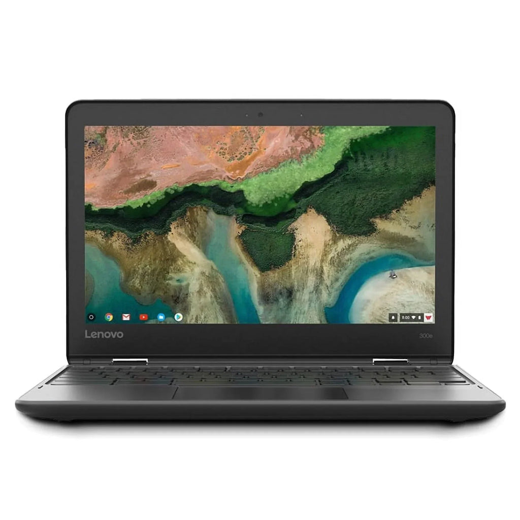 Pre-Owned  11.6" 300e Chromebook Touchscreen LCD 2 in 1- MediaTek M8173C Quad-core 2.1GHz 4GB LPDDR3 32GB Flash Memory Chrome OS Model 81H00000US (Refurbished: Good)