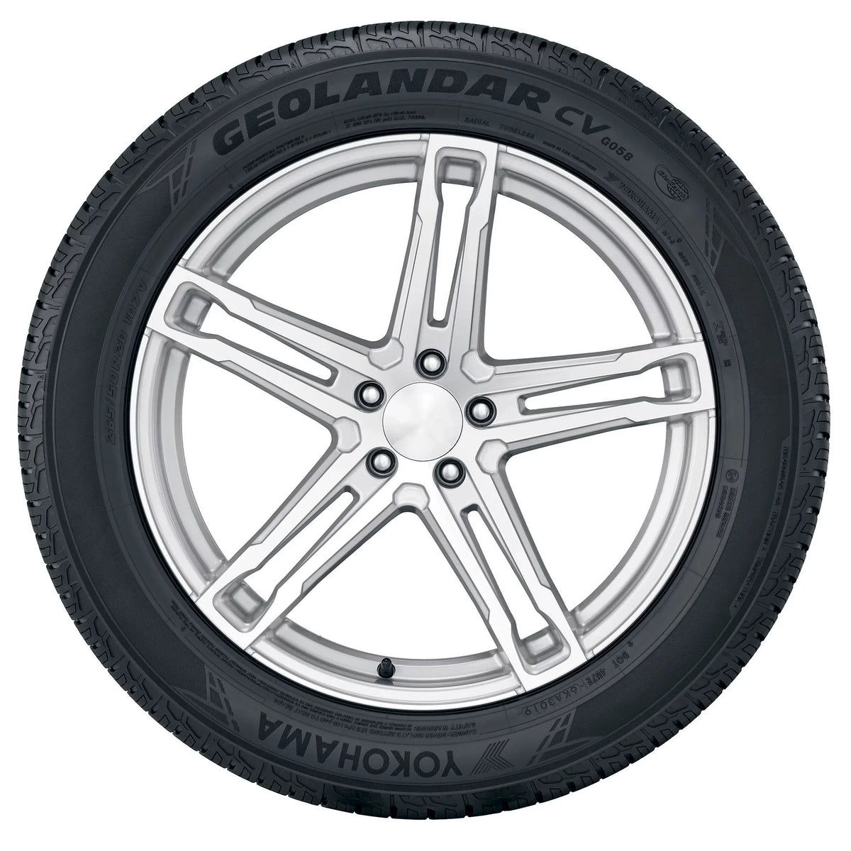 Yokohama Geolandar CV G058 235/65R17XL 108V BW All Season Tire