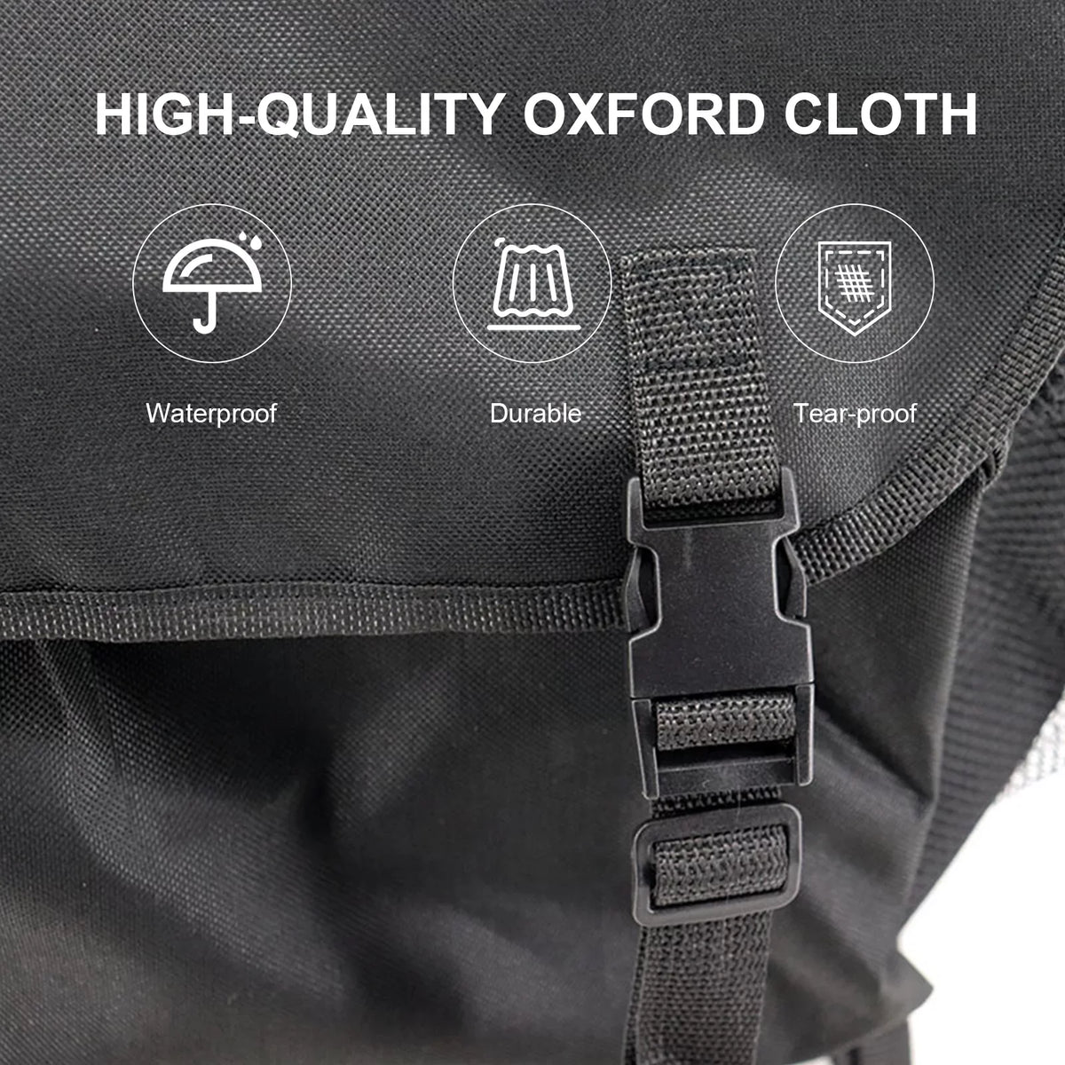 Spare Tire Trash Bag Backpack Cargo Storage Bag Tool Gear Organizer Multi-Pockets Backpack for Car Outdoor Camping Off-Road Travel