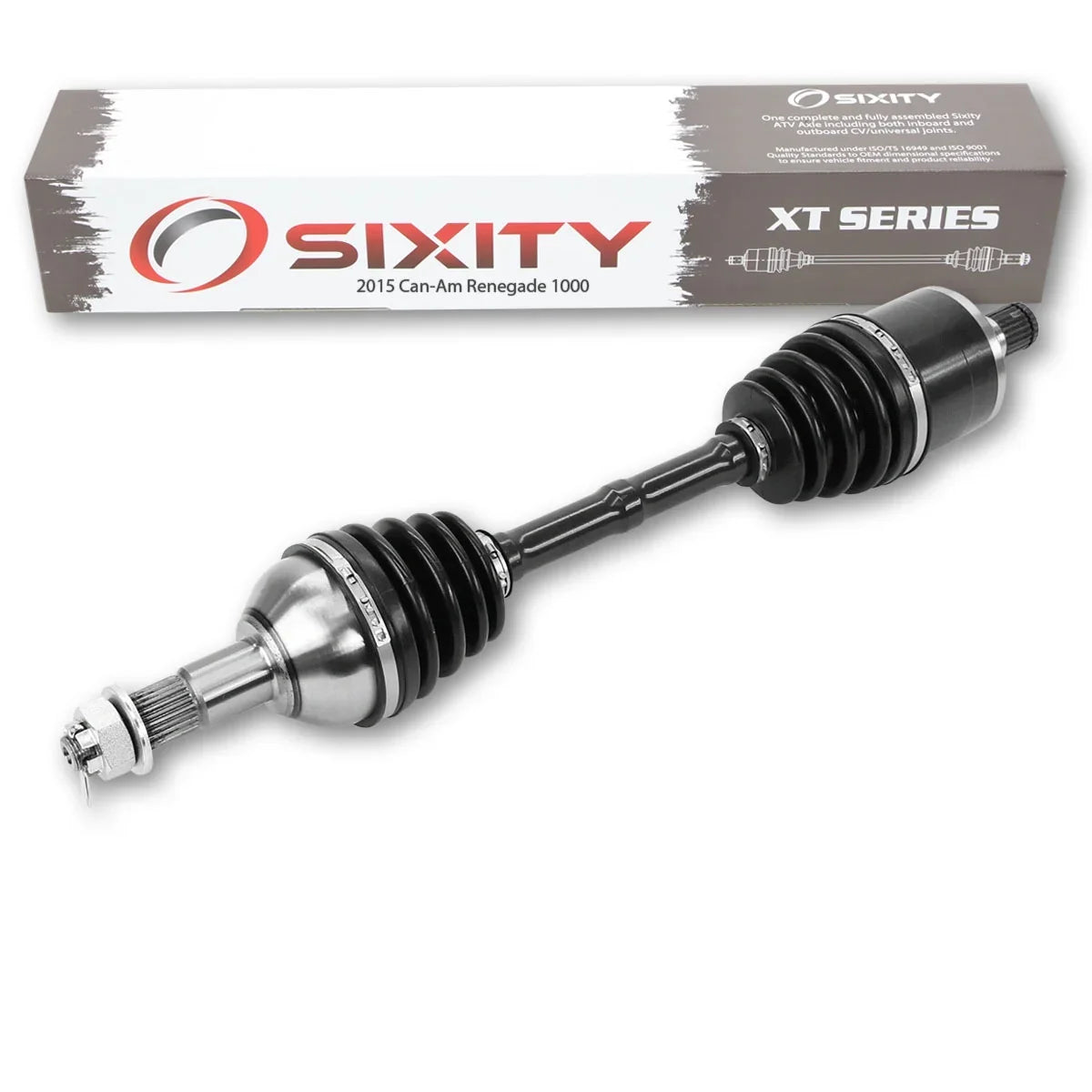 Sixity XT Rear Left Axle suitable with Can-Am Renegade 1000 2015 - EFI-STD XXC 4X4