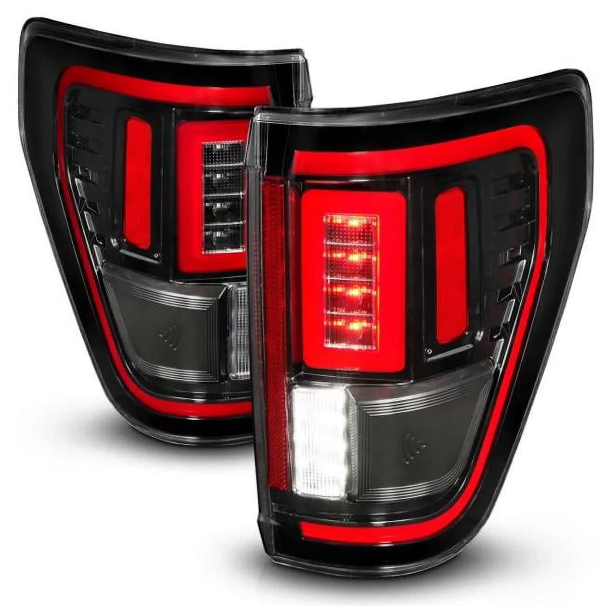 Signal w/BLIS shield - Black Housing Fits select: 2022  F150, 2021  F150 SUPER CAB. ANZO 21-23  F-150 LED Taillights Seq
