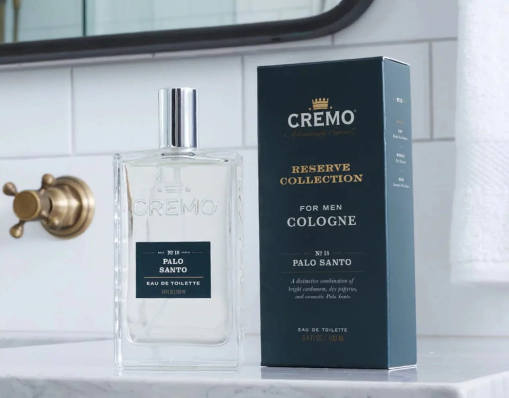 '- Pack of 3. Oz. 18 Palo Santo, 3.4 Fl. Cremo Reserve Collection For Men Cologne No