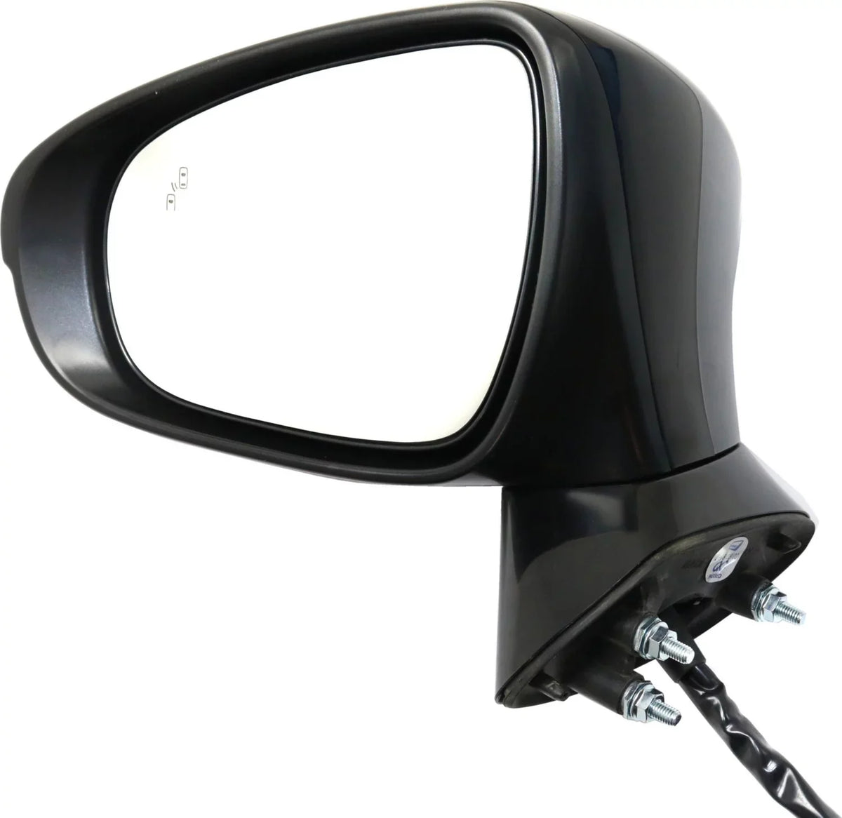 Mirror matching With 2014-2018 Lexus GS350 2016 GS200t Left Driver Side Heated w/ Blind Spot Detection in Glass In-housing Signal Light Paintable Kool-Vue