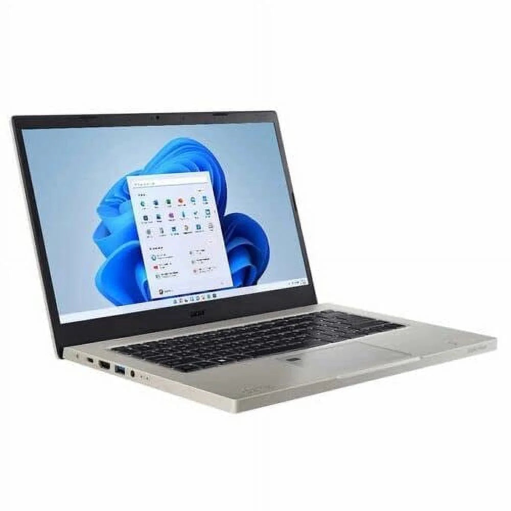 Aspire Vero 14" FHD LED-Backlit Laptop,  Core i7-1255U EVO 1.70GHz, 16GB RAM 1TB SSD, Windows 11 Home, Backlit Keyboard, Bluetooth, Finger Print Reader, 1080p Webcam, Gray + Accessories