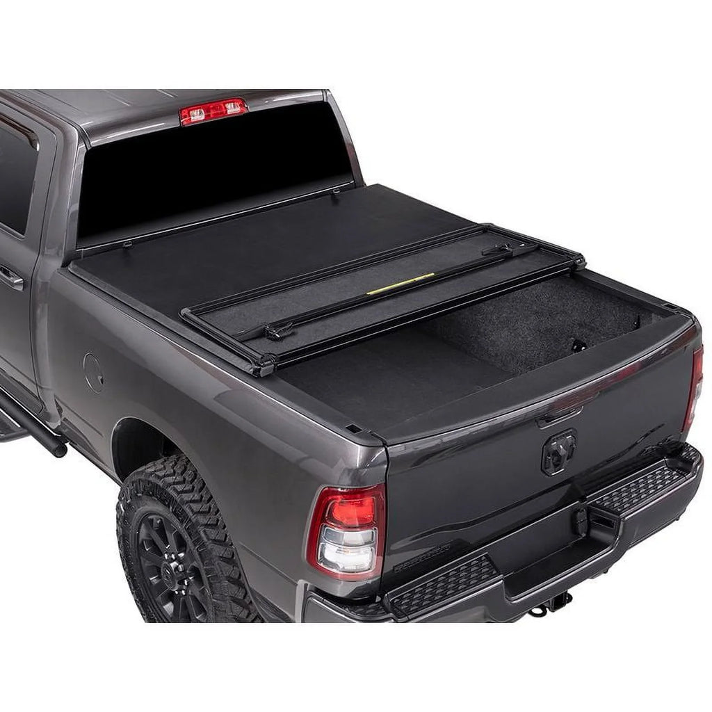 Tonno Pro | Hard Fold, Hard Folding Truck Bed Tonneau shield | HF-154 | Fits 2007 - 2013 Chevy/GMC Silverado/Sierra 1500 6' 7" Bed (78.7")