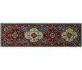 Blue/Red Runner, 2'10" x 9'10". Aria Melba Lt