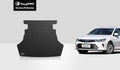 ToughPRO - Trunk Mat suitable with  Camry - All climate Heavy Duty (Made in USA) - Black Rubber - 2016
